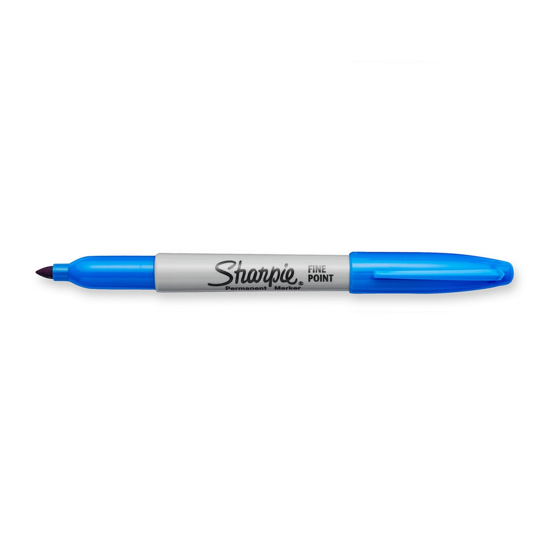 Marker permanentny Sharpie F niebieski
